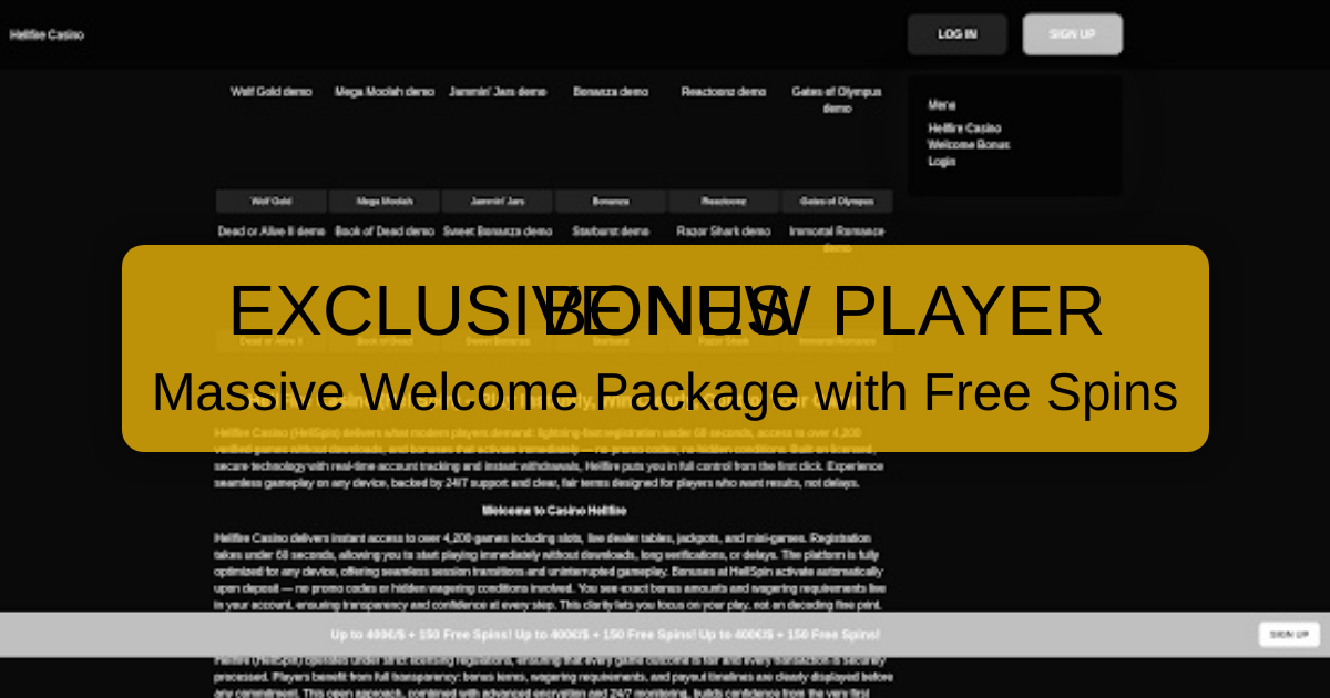 Welcome to HellFire Casino